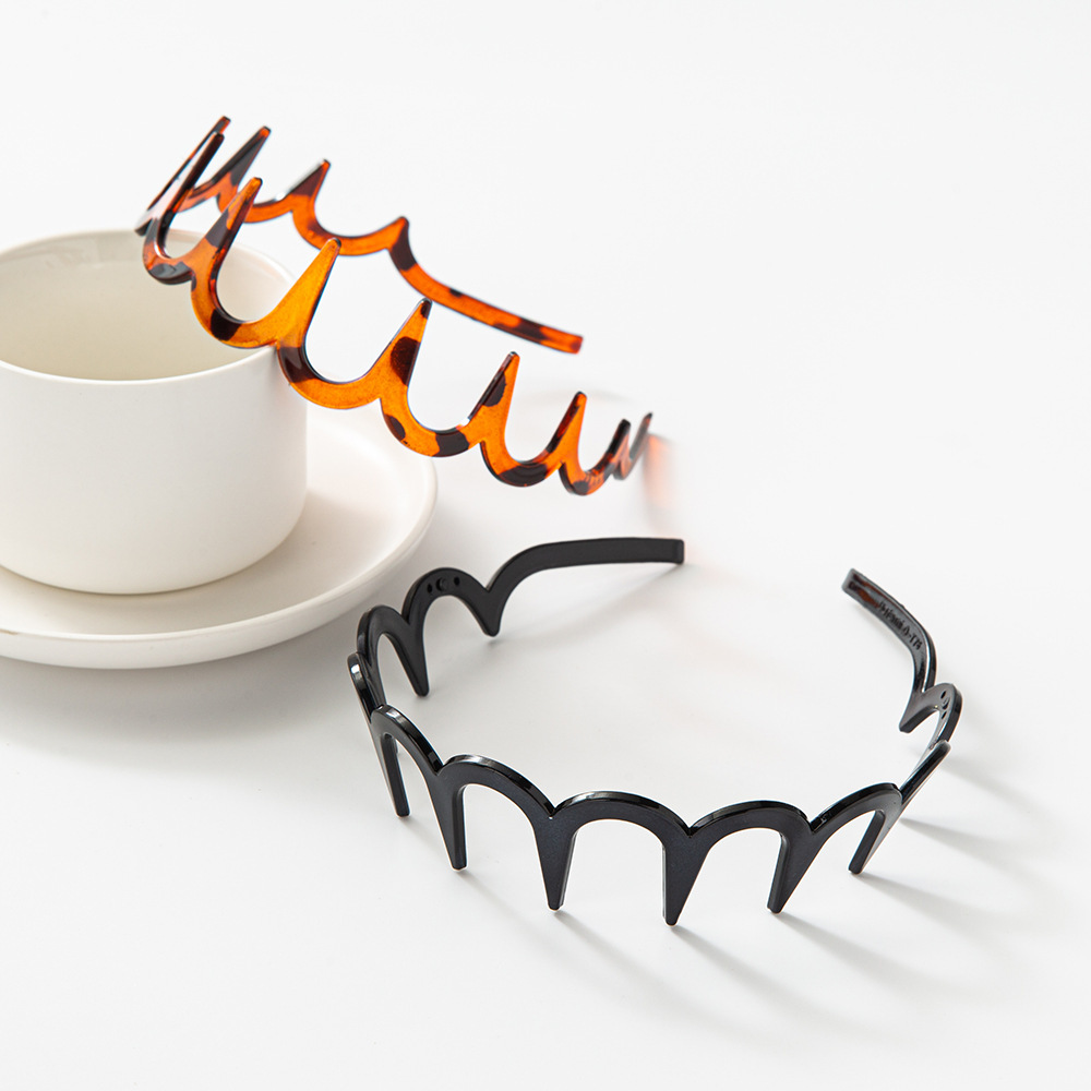 Fashion Wave Plastic Hair Band - مراجعة Comb Fine Tooth وسعره