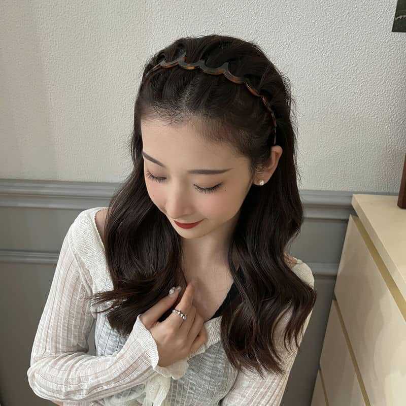 Fashion Wave Plastic Hair Band - مراجعة Comb Fine Tooth وسعره
