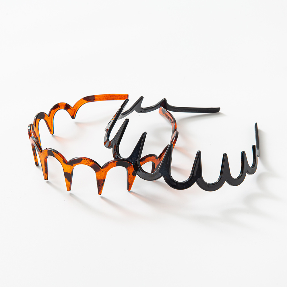 Fashion Wave Plastic Hair Band - مراجعة Comb Fine Tooth وسعره