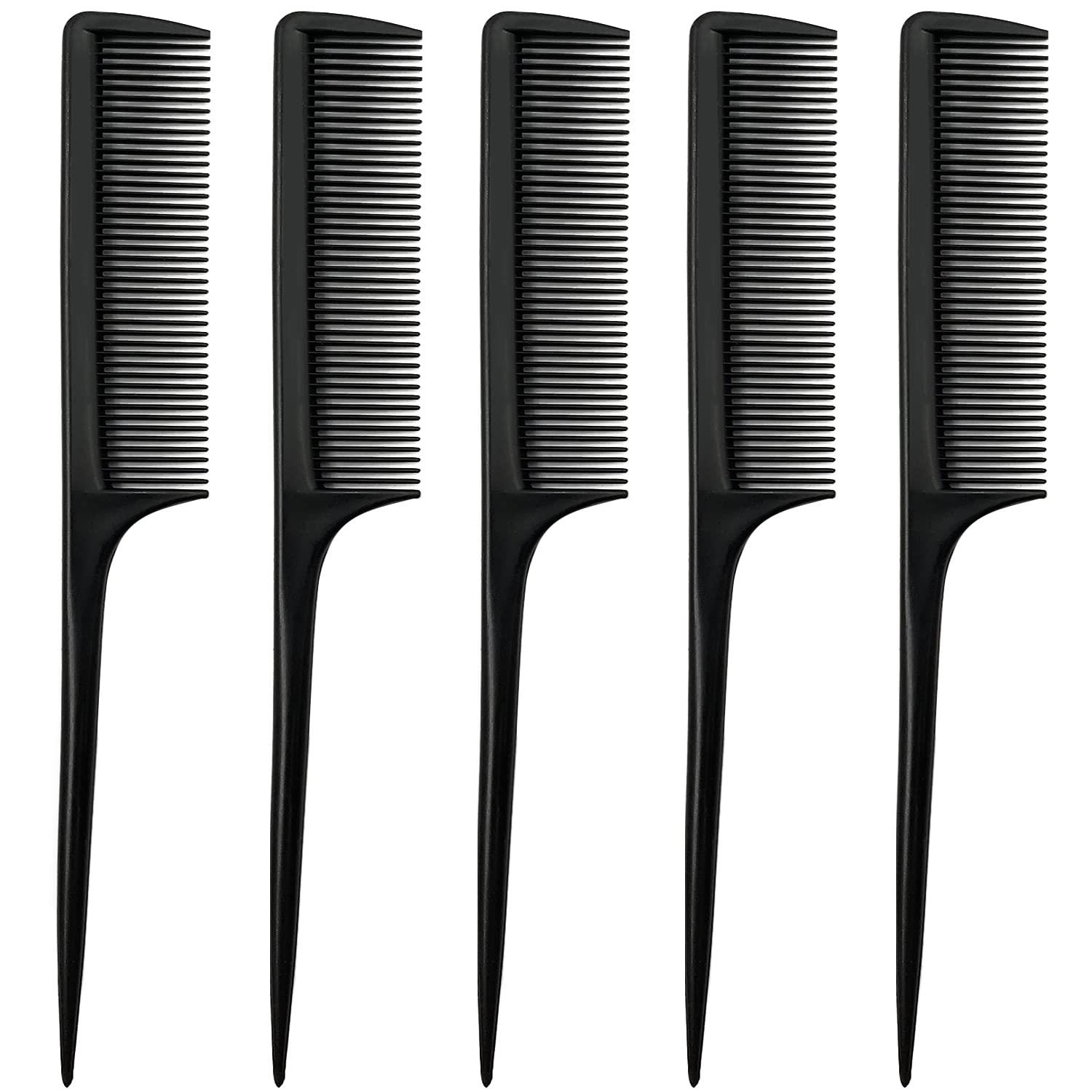 1/5PCS Rat Tail Fine Tooth Com - مراجعة Comb Fine Tooth وسعره