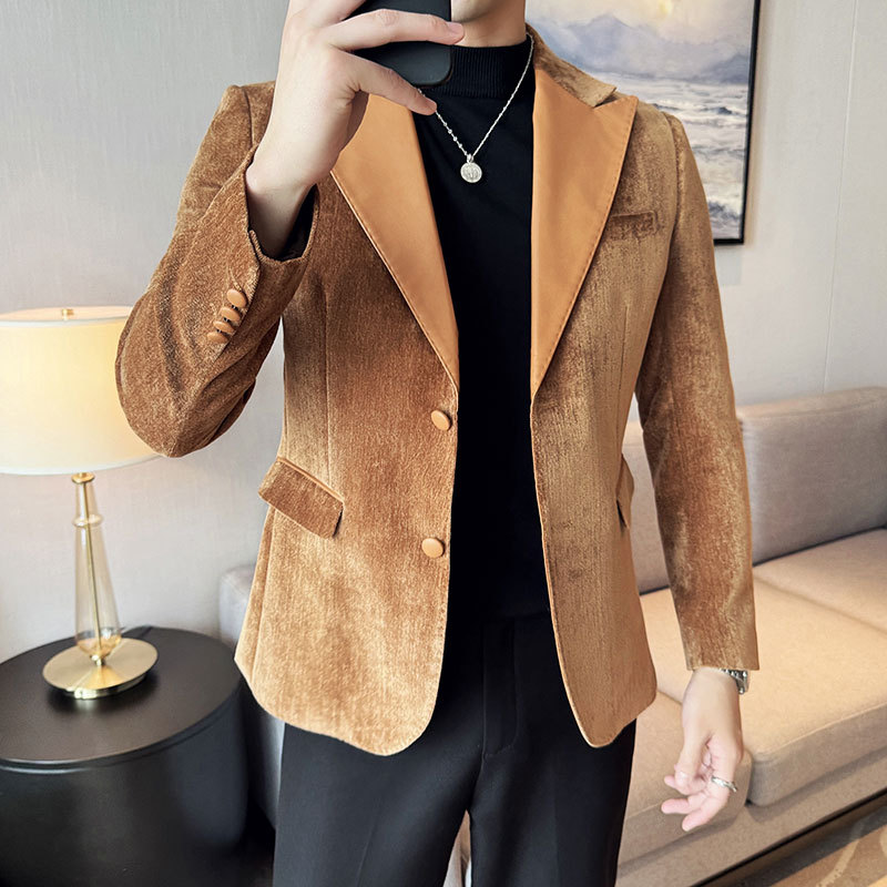 Splicing Leather Neck Fashion  - مراجعة Mens Grooming Kit Luxury وسعره