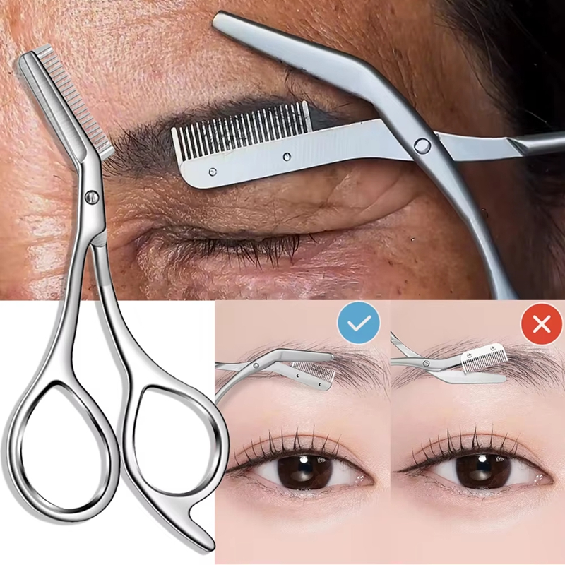 1Pc Stainless Steel Eyebrow Tr - مراجعة Men'S Grooming Hair Removal وسعره
