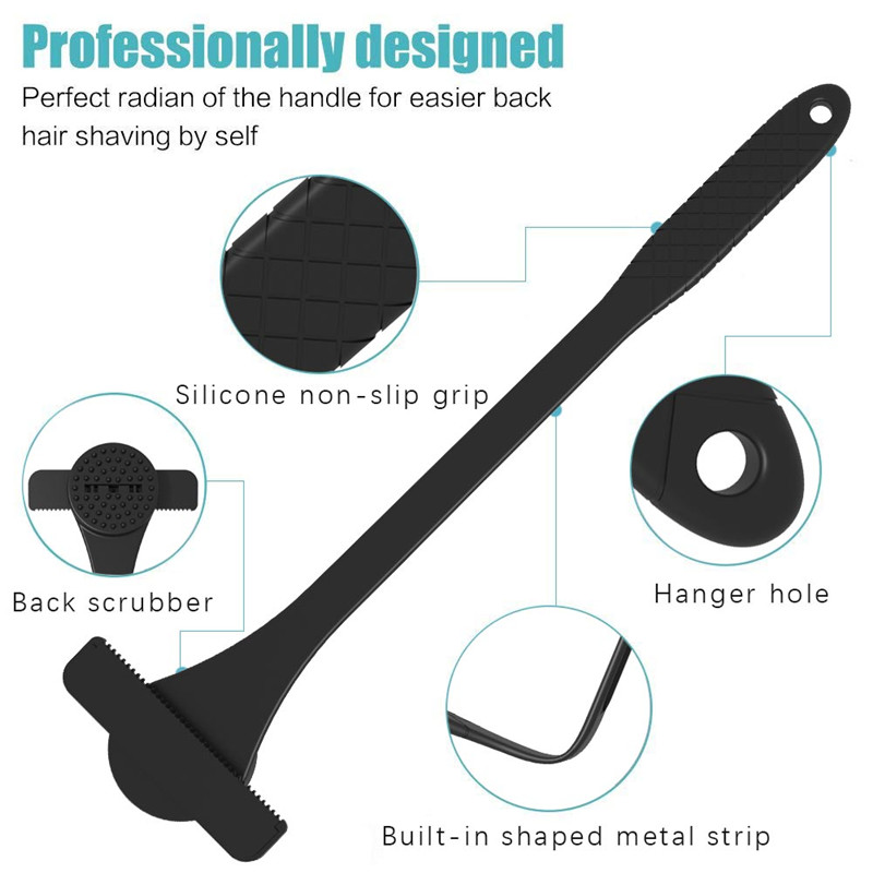 Flexible Long Handle Back Shav - مراجعة Men'S Grooming Hair Removal وسعره