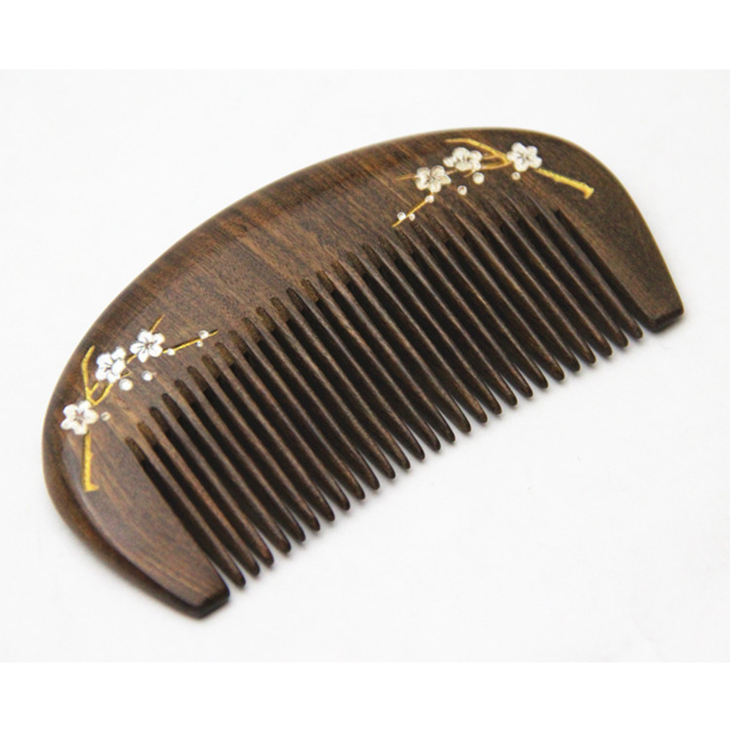 Natural Gold Sandalwood Small  - مراجعة Comb Fine Tooth وسعره