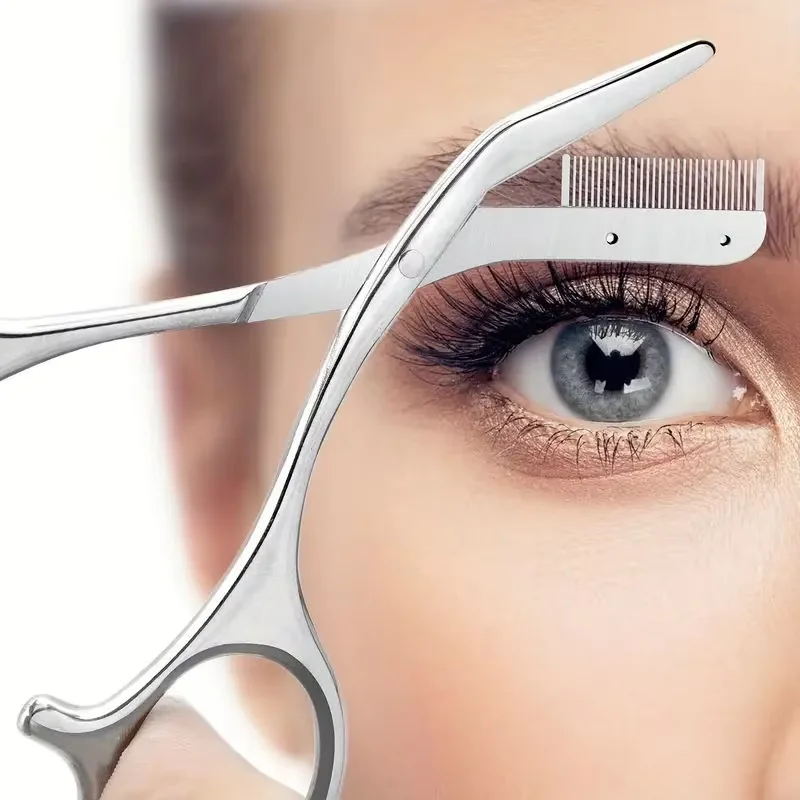 Stainless Steel Eyebrow Trimme - مراجعة Men'S Grooming Hair Removal وسعره