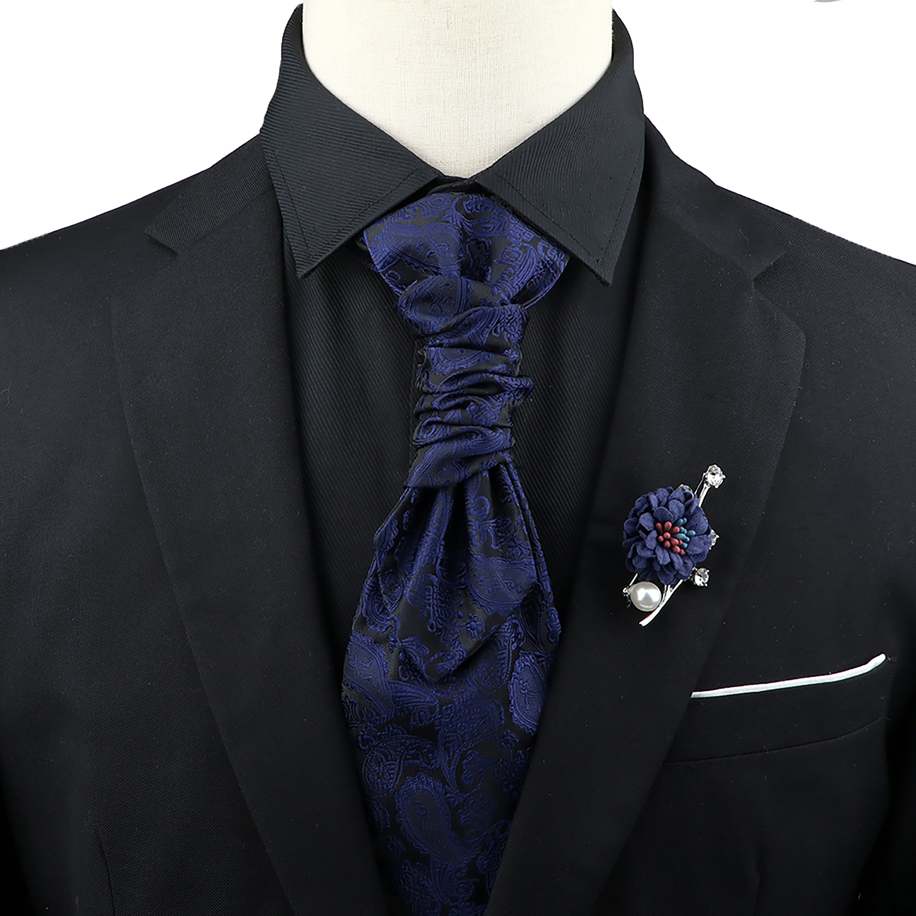 New Men's Premium Paisley Tie  - مراجعة Mens Grooming Kit Luxury وسعره