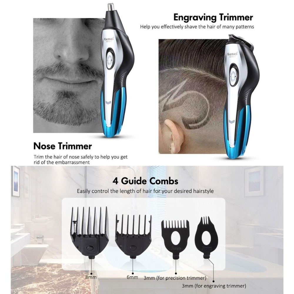 11 in 1 Cordless Hair Clipper  - مراجعة Men'S Grooming Hair Removal وسعره