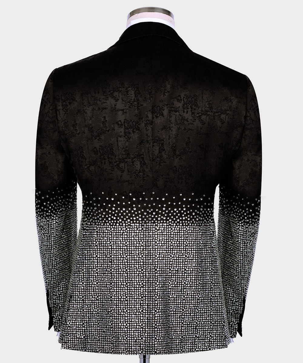Silver Crystal Men Wedding Tux - مراجعة Jack Men'S Grooming وسعره