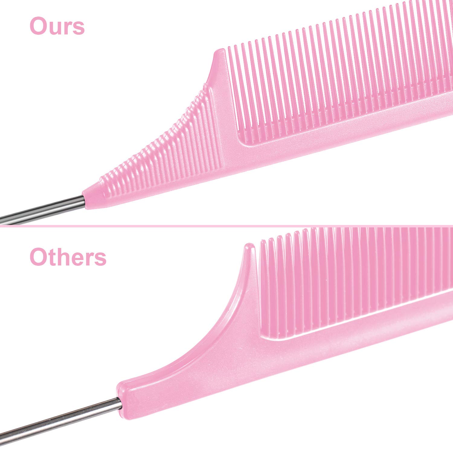3-Pack Carbon Fiber Heat Resis - مراجعة Comb Fine Tooth وسعره