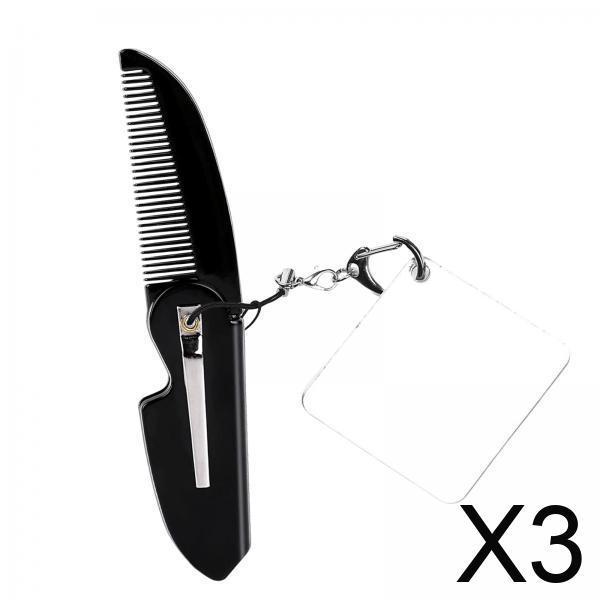 Folding Pocket Comb Hairdressi - مراجعة Men'S Grooming Options وسعره