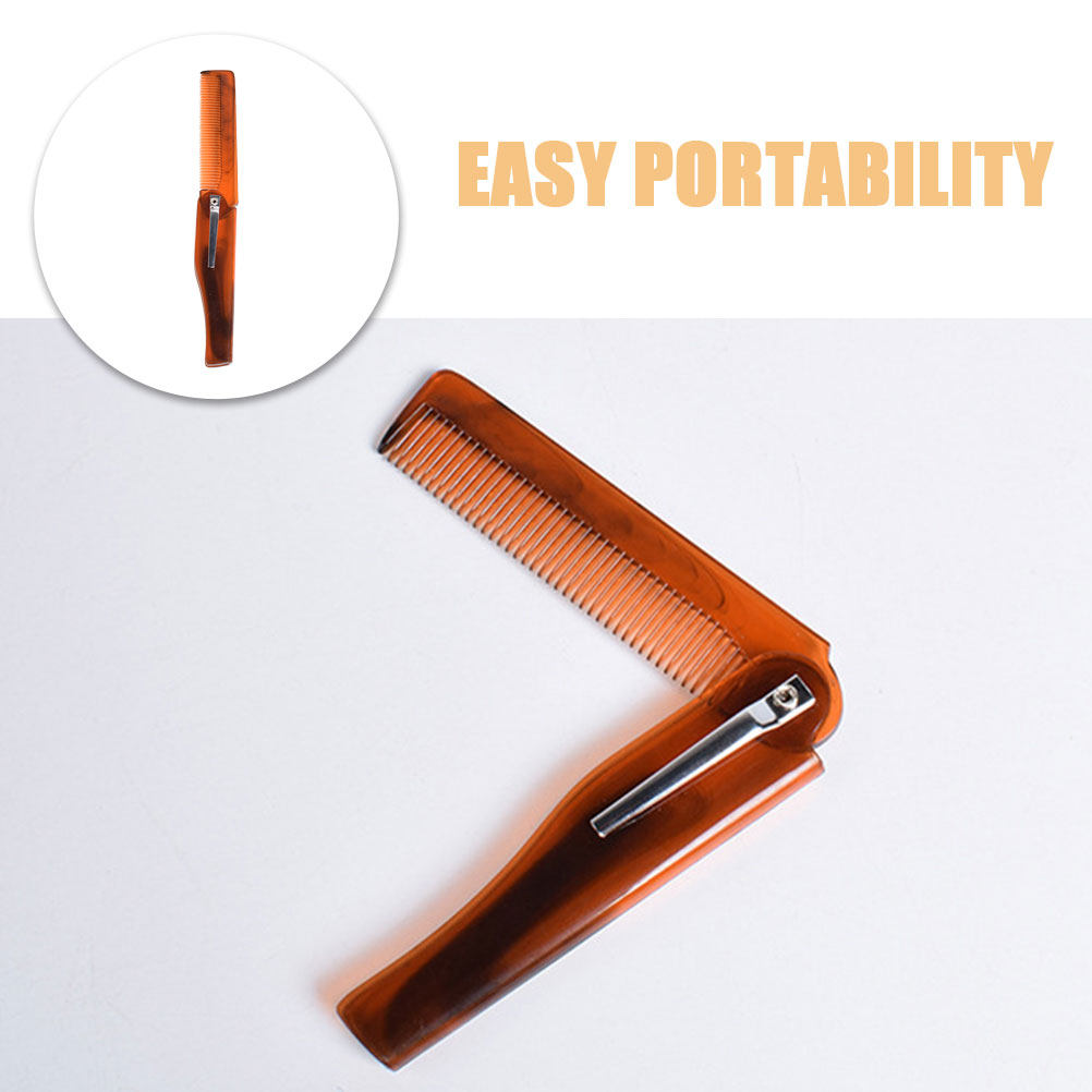Foldable Pocket Comb for Men F - مراجعة Comb Fine Tooth وسعره