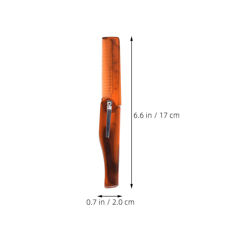 Foldable Pocket Comb for Men F - مراجعة Comb Fine Tooth وسعره