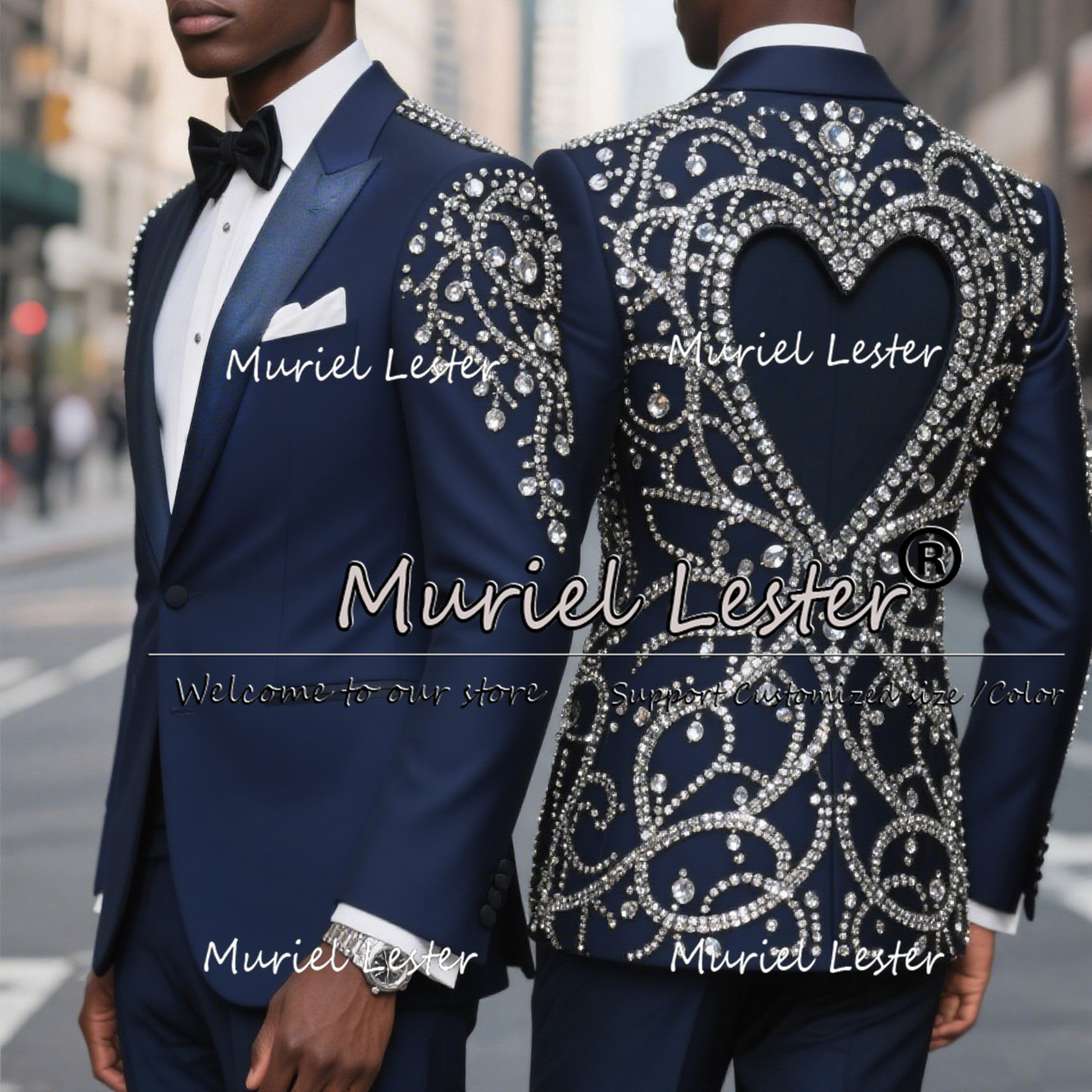 Luxury Beaded Stones Tuxedos S - مراجعة Mens Grooming Kit Luxury وسعره