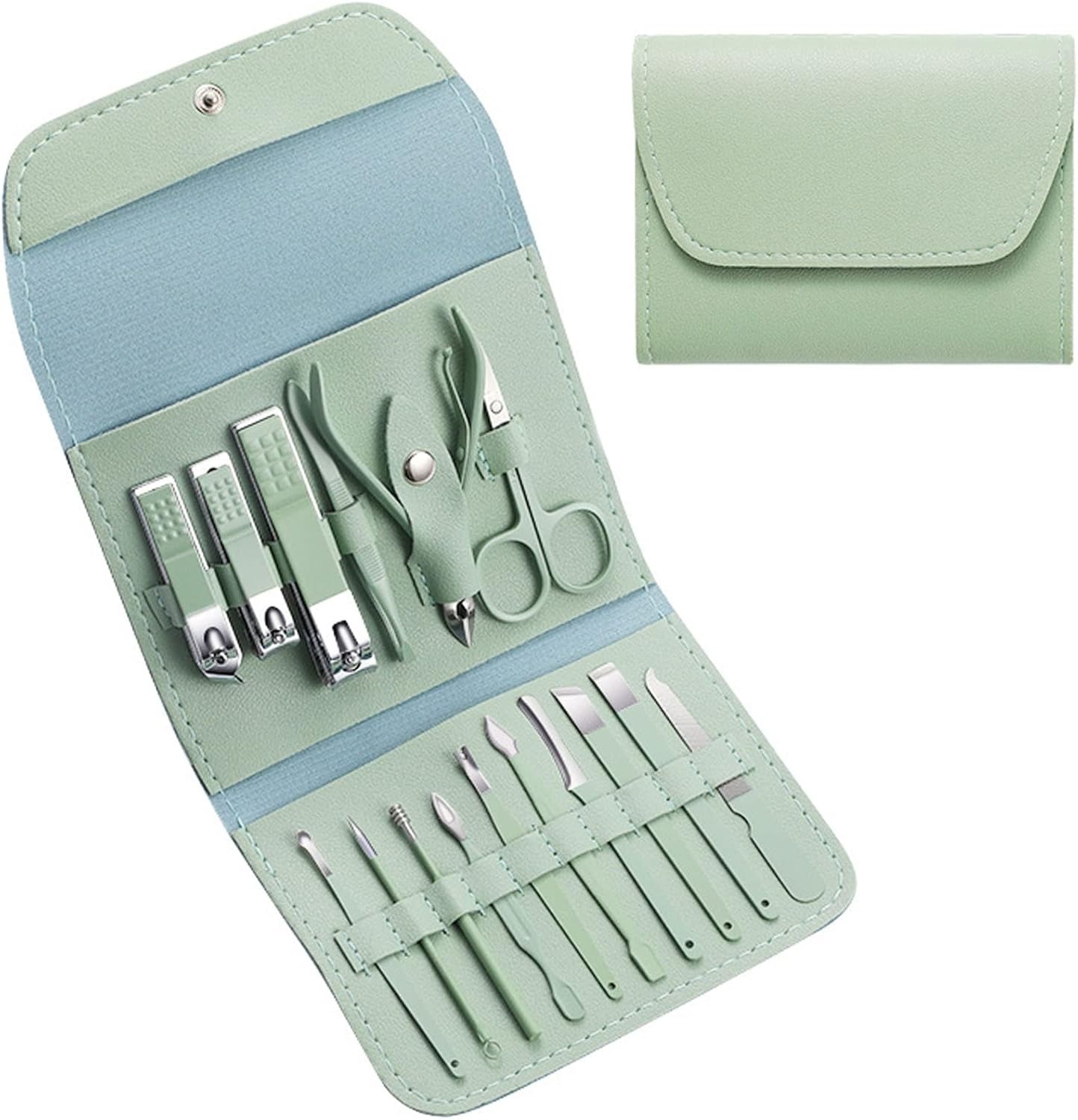 Manicure Set Nail Clippers set - مراجعة Mens Grooming Kit Luxury وسعره