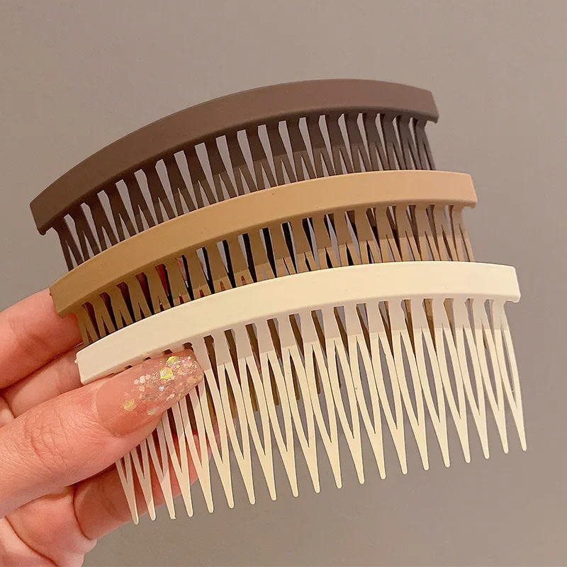 Solod Color Plastic Side Hair  - مراجعة Comb Fine Tooth وسعره