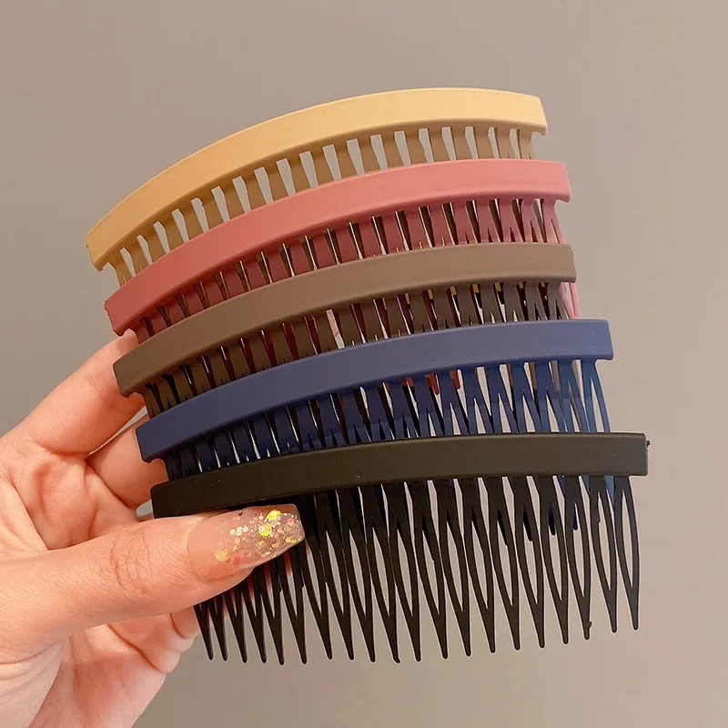 Solod Color Plastic Side Hair  - مراجعة Comb Fine Tooth وسعره