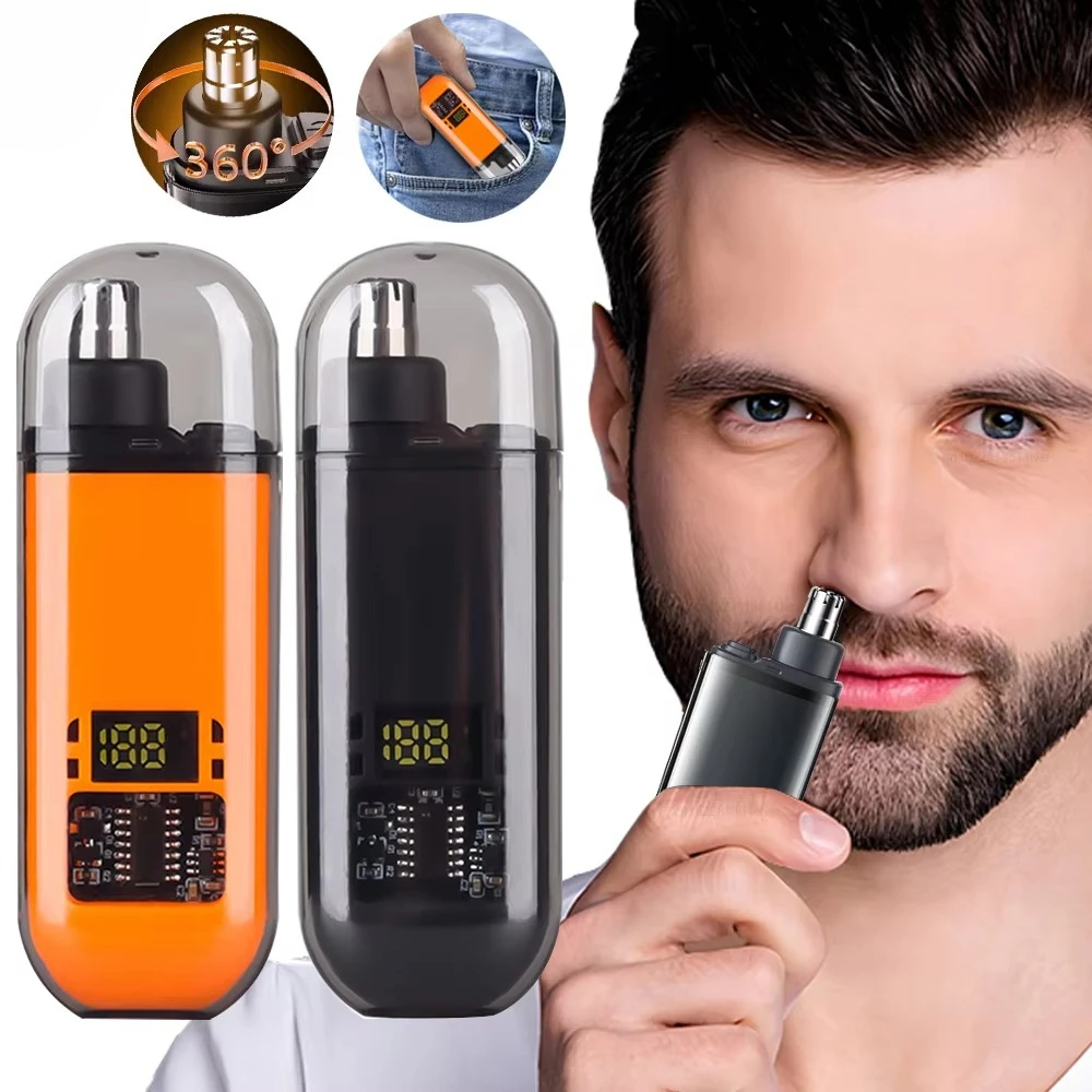 Rechargeable Nose Hair Trimmer - مراجعة Men'S Grooming Hair Removal وسعره