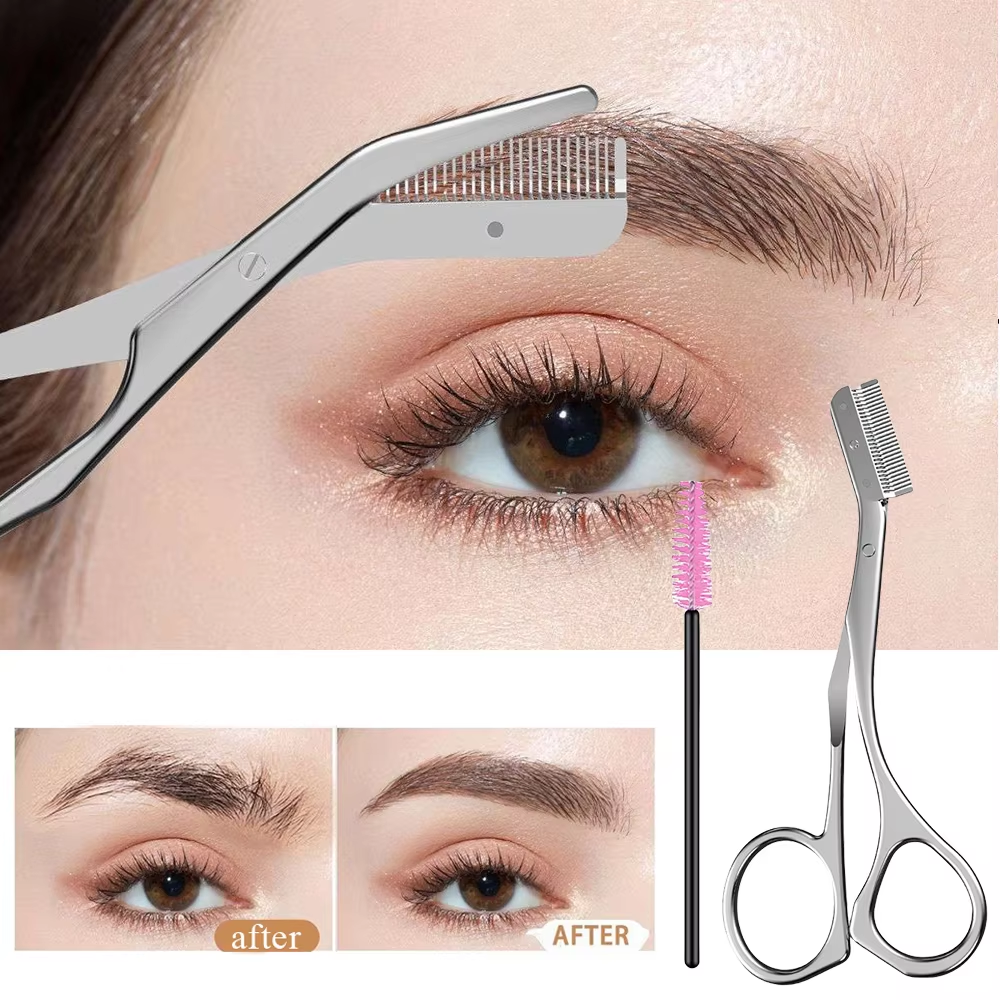 Stainless Steel Eyebrow Trimme - مراجعة Men'S Grooming Hair Removal وسعره