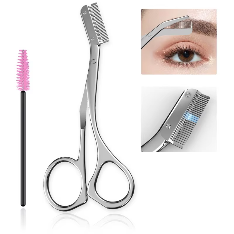Stainless Steel Eyebrow Trimme - مراجعة Men'S Grooming Hair Removal وسعره