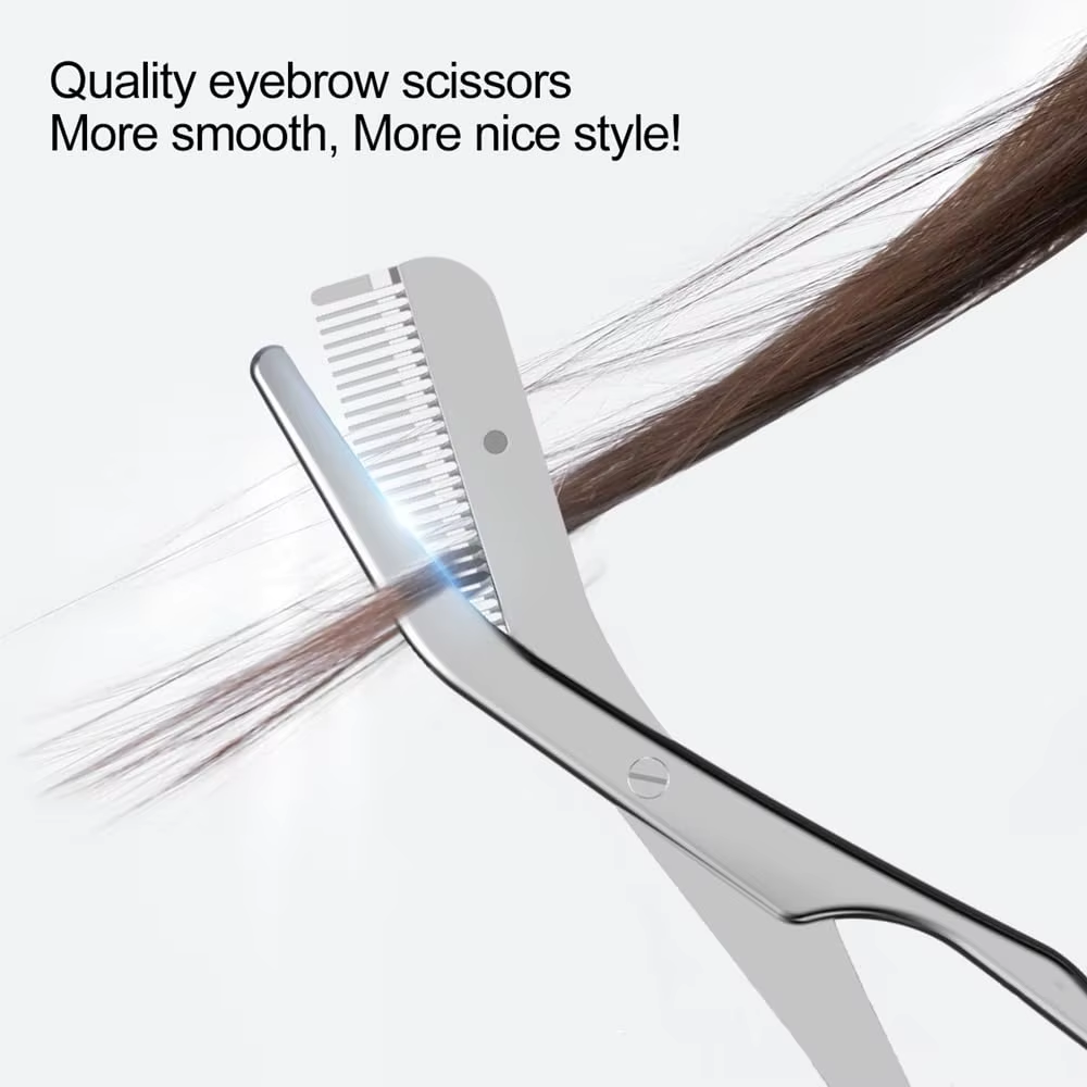 Stainless Steel Eyebrow Trimme - مراجعة Men'S Grooming Hair Removal وسعره