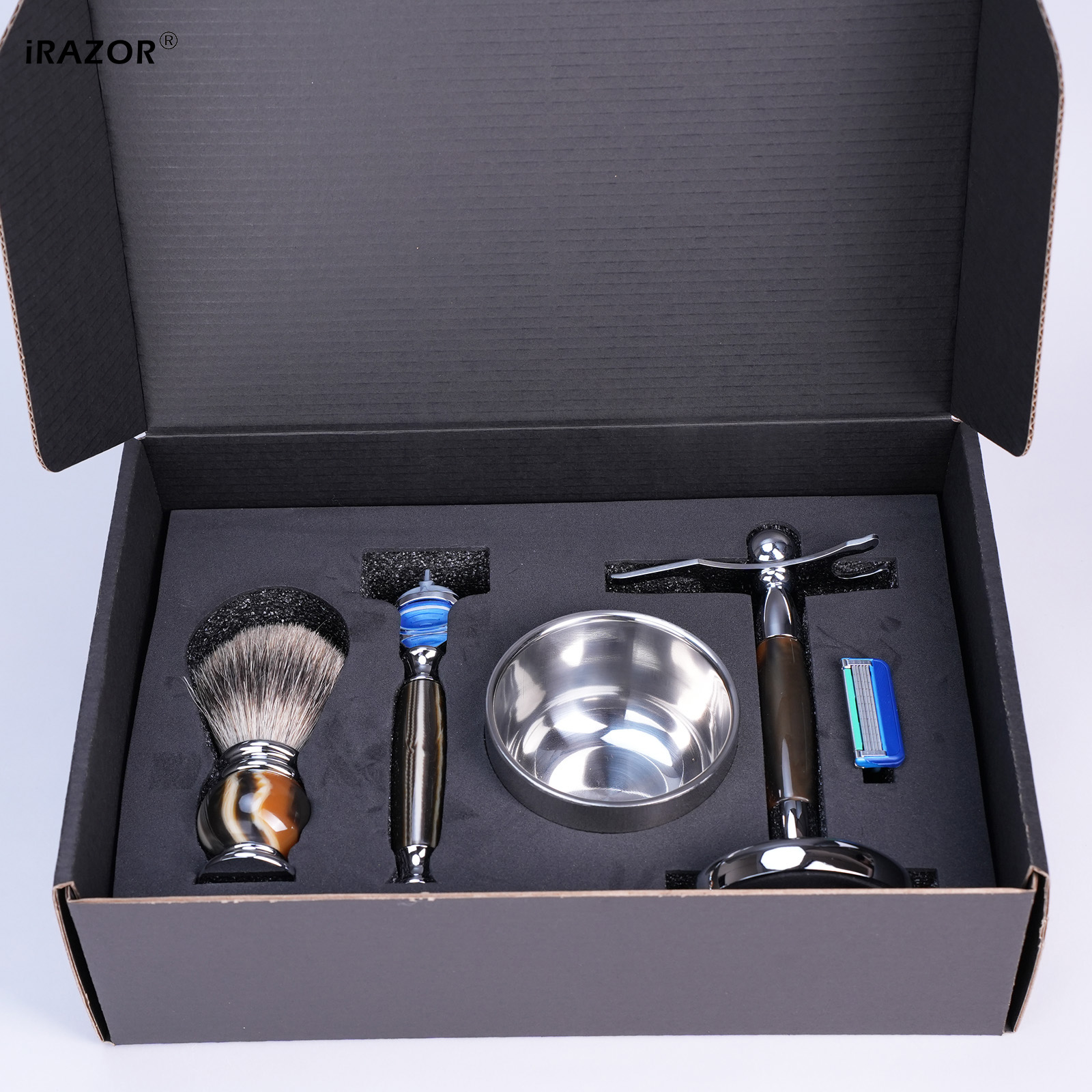 iRAZOR Luxury 5-Blade F5 Fusio - مراجعة Mens Grooming Kit Luxury وسعره