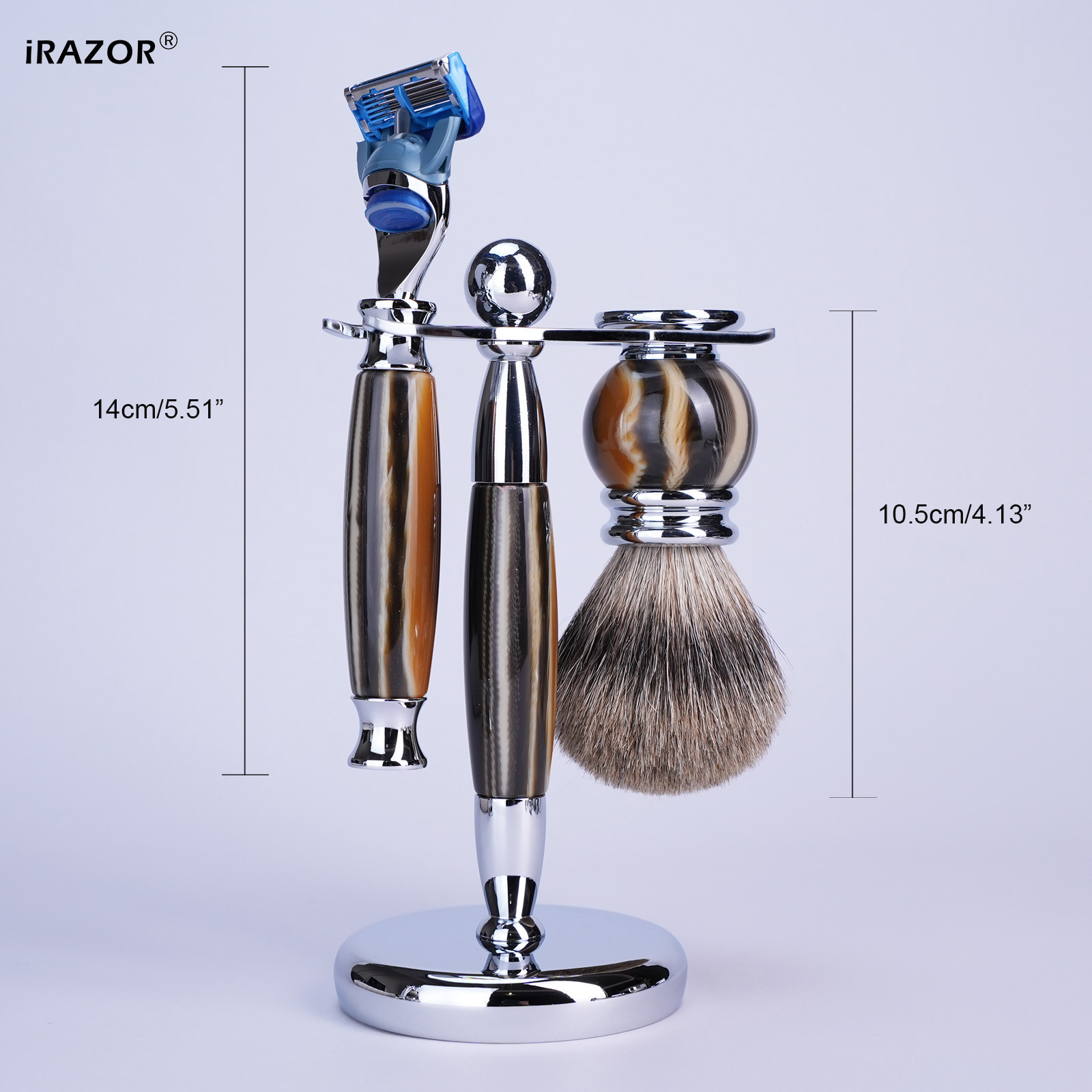 iRAZOR Luxury 5-Blade F5 Fusio - مراجعة Mens Grooming Kit Luxury وسعره
