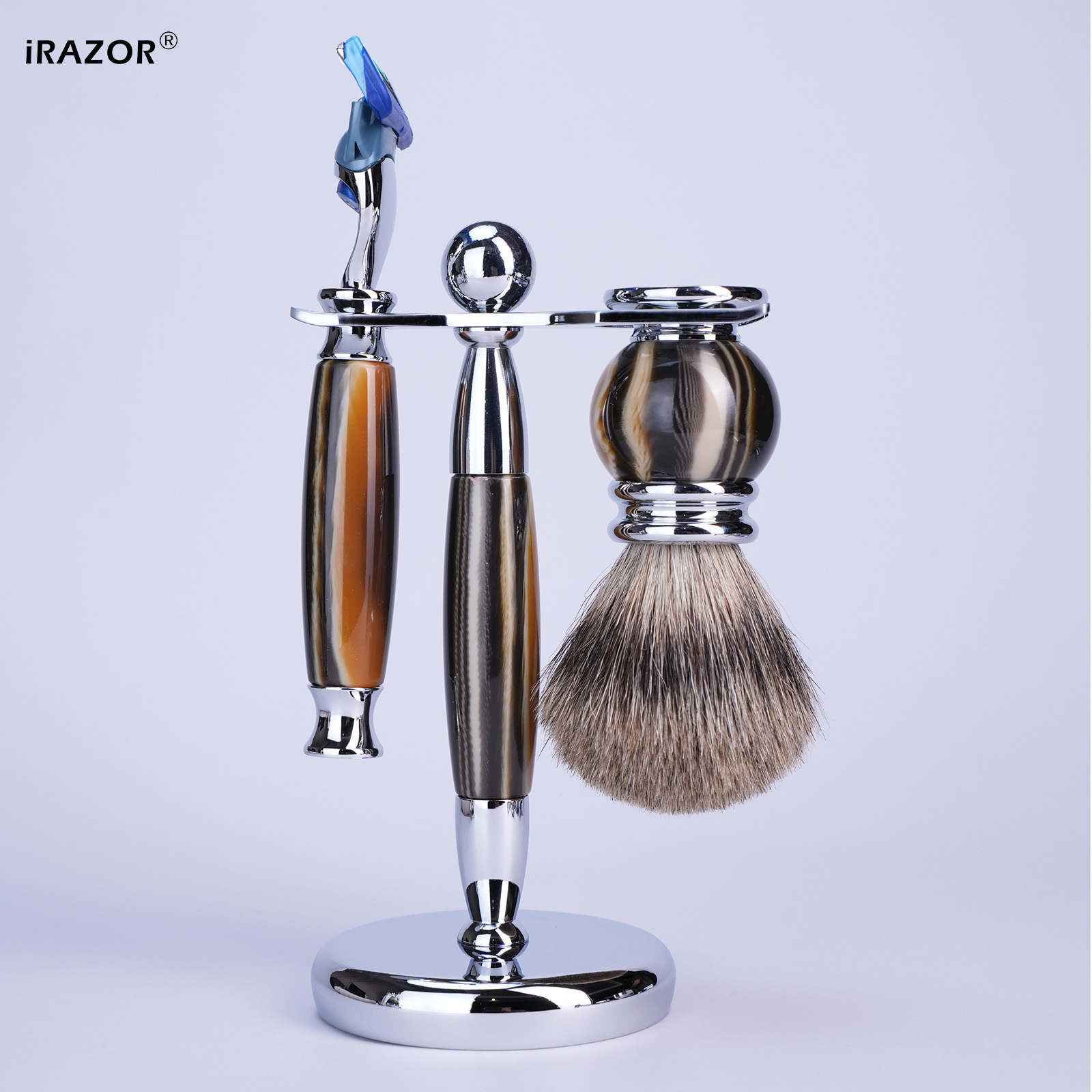iRAZOR Luxury 5-Blade F5 Fusio - مراجعة Mens Grooming Kit Luxury وسعره
