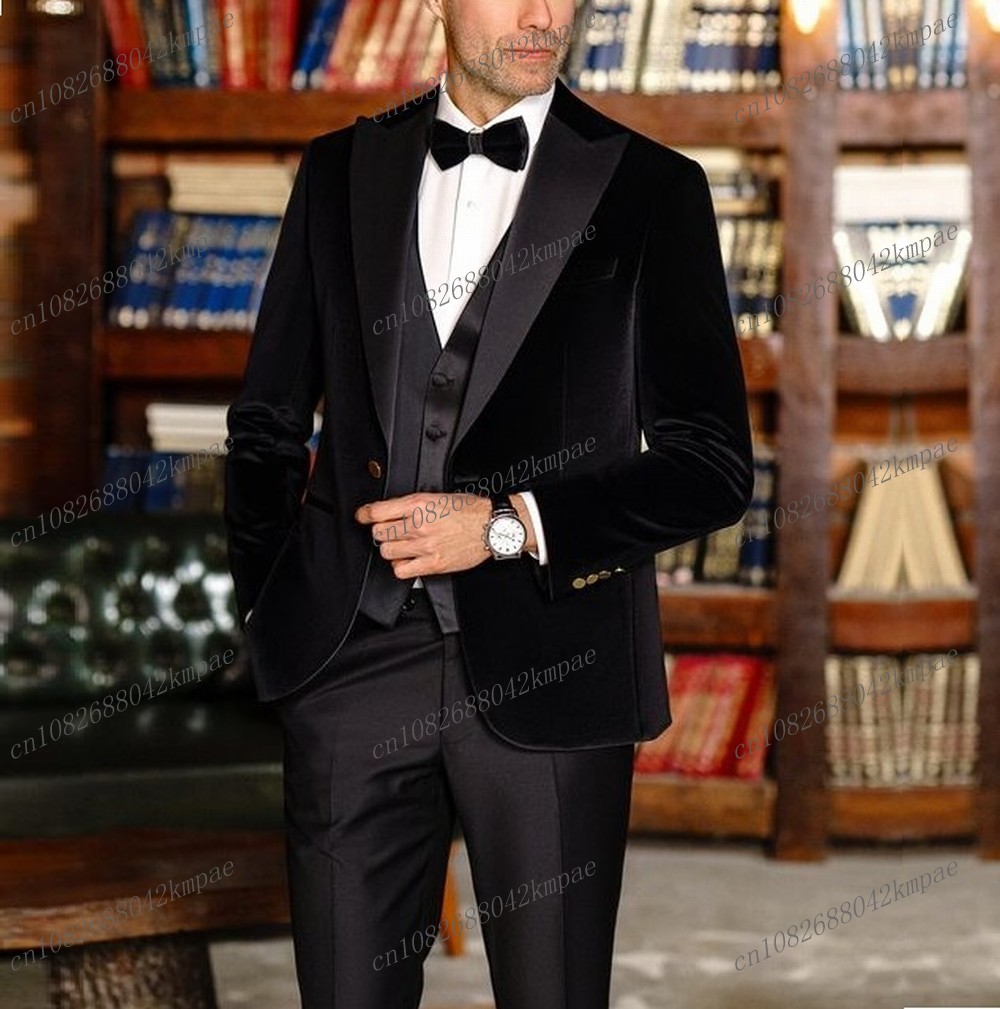 Black Velvet Jacke Men Suit Fo - مراجعة Jack Men'S Grooming وسعره