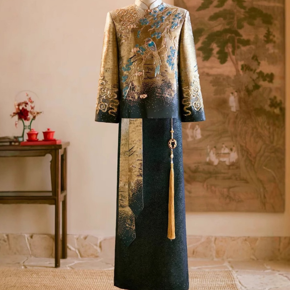 Plus Size Chinese Style Groom  - مراجعة Mens Grooming Kit Luxury وسعره
