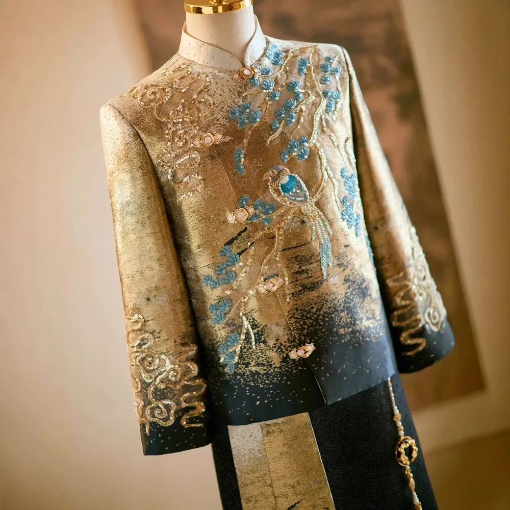 Plus Size Chinese Style Groom  - مراجعة Mens Grooming Kit Luxury وسعره