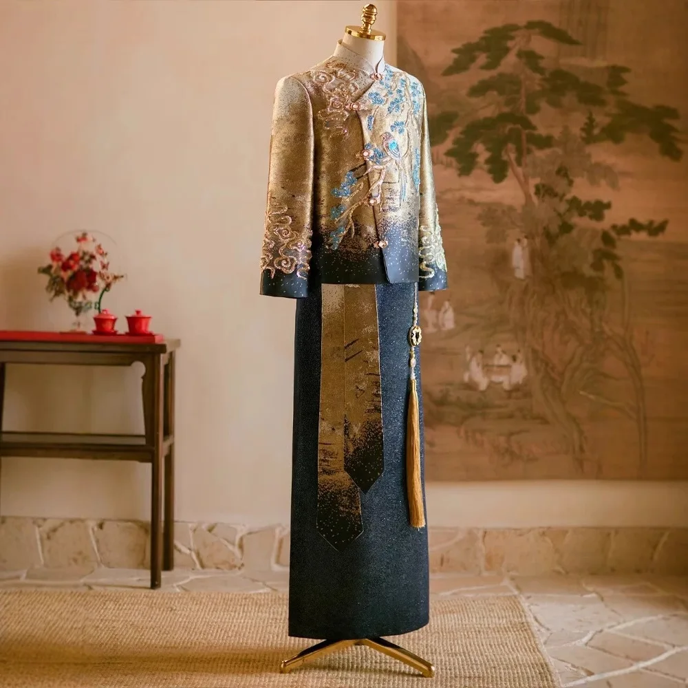 Plus Size Chinese Style Groom  - مراجعة Mens Grooming Kit Luxury وسعره